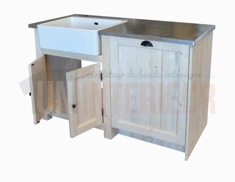 Meuble évier avec timbre d