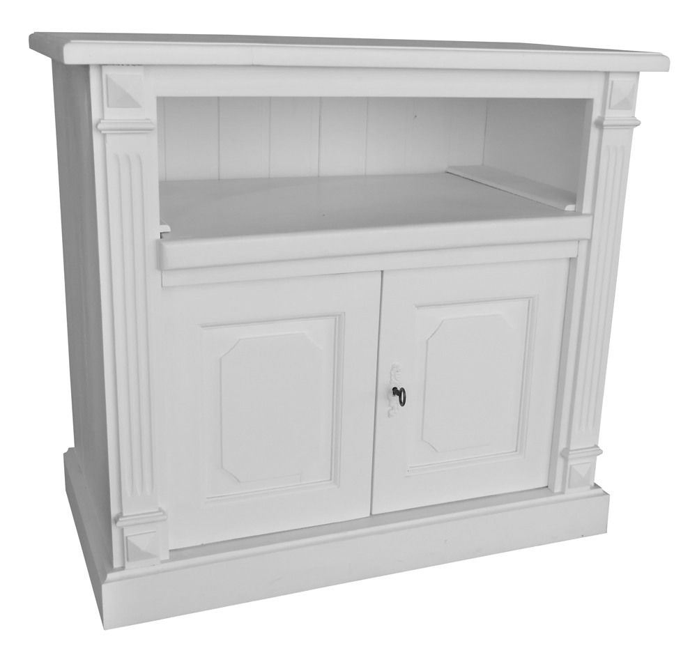 Meuble Tv Blanc Massif : Meuble Tv Blanc Style Directoire En Pin Massif – Directory Meuble Tv Blanc Massif : Meuble Tv Blanc Style Directoire En Pin Massif – Directory