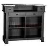 Comptoir de bar en pin massif 120cm - Chester