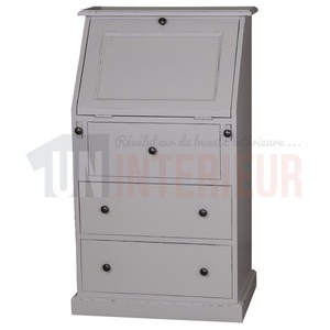 Petit secrétaire dos d'âne en pin massif - Donkey