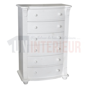 Grande commode en pin massif, 6 tiroirs - Lobley