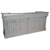 Grand comptoir de bar de 240cm en pin massif - Chester