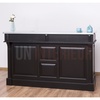 Comptoir de bar ou meuble bar en pin massif 180cm - Chester