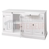 Buffet 4 portes en pin massif avec 2 tirettes - Straight