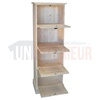 Rangement de bureau en pin massif ou classeur - Burrington