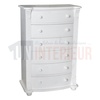 Grande commode en pin massif, 6 tiroirs - Lobley