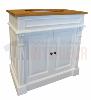 Meuble bain en pin massif 1 vasque - Chester