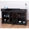 Comptoir de bar ou meuble bar en pin massif 180cm - Chester