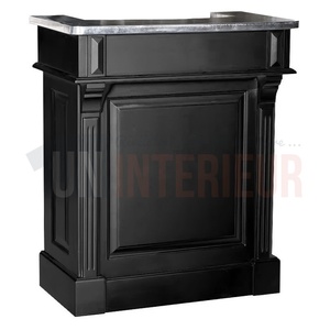 Meuble bar bistrot en pin massif 90cm - Chester